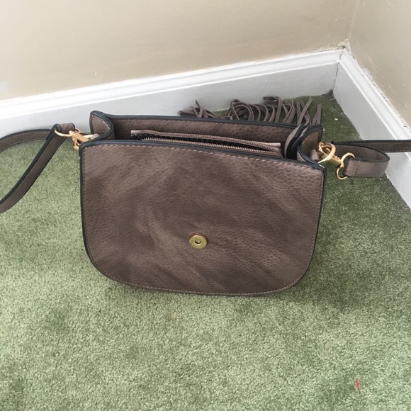 A brown//white purse - Picture 3 of 4